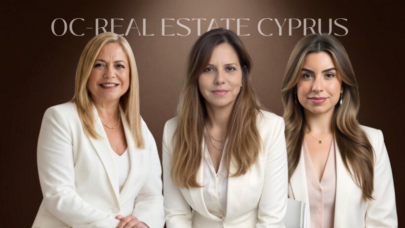 צוות O.C Real Estate Cyprus, אורלי כהן, לינור כהן ואתי איפרגן